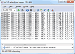 GPS Tracker Data Logger screen shot