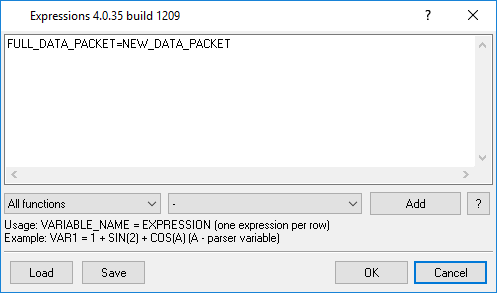 Configure the "Expressions" module
