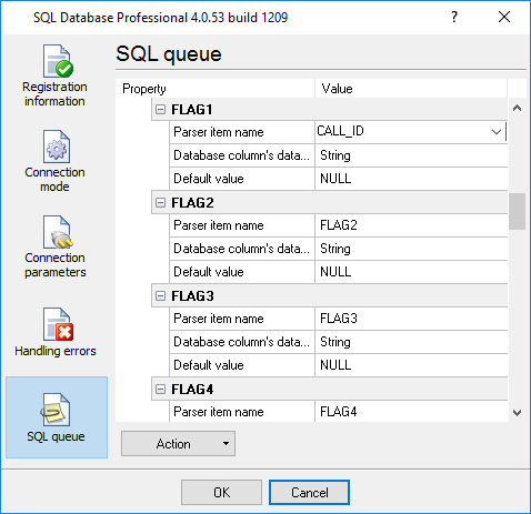 Binding in SQL Database Pro