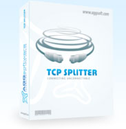 TCP Splitter - TCP Splitter is a software tool that can split a TCP or UDP data stream into two or three identical data streams