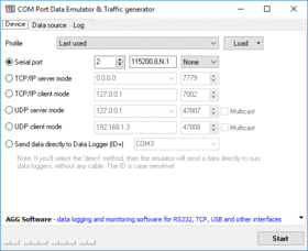 COM Port Data Emulator. Overview.