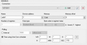 MODBUS data source