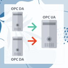 OPC Tag Grouping From Different OPC DA Servers To OPC UA
