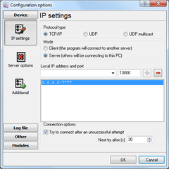 Gps Tracker Data Logger. Configuring IP