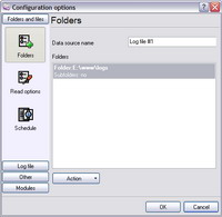 Log Monitor files and folder