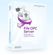 This program implements a simple OPC DA2 or OPC UA server and uses a binary file as a data source for OPC data. It watches for file changing and reads new data from the file.