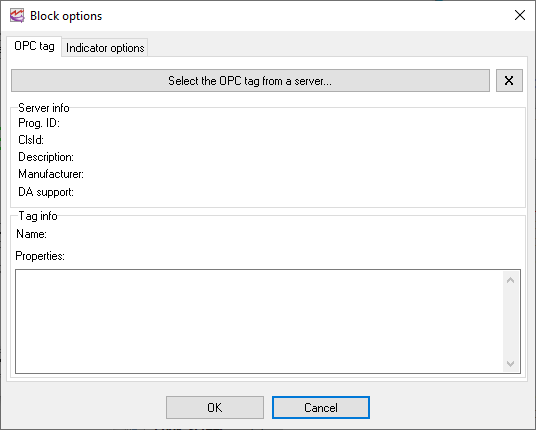 Fig. 27. OPC tag parameters Fig. 27. OPC tag parameters