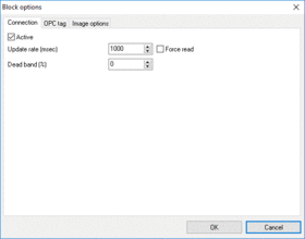 OPC tag polling settings