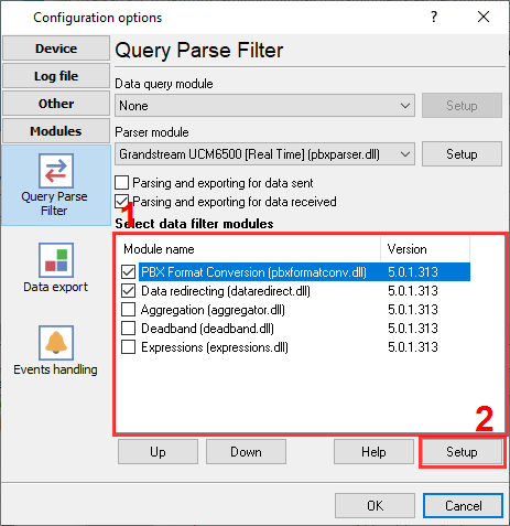 Enabling data conversion plugin