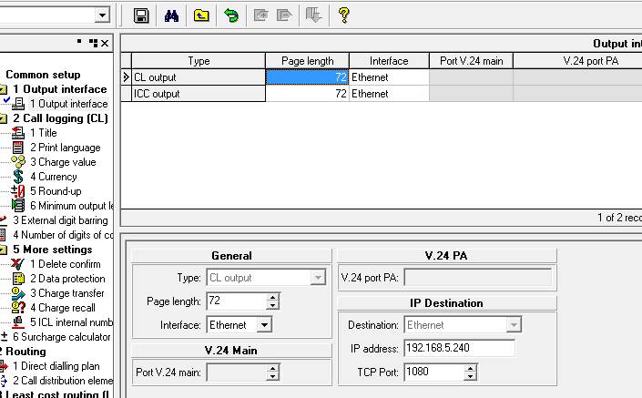 Aastra Intelligate Settings