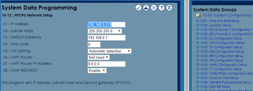 Aspire IP address