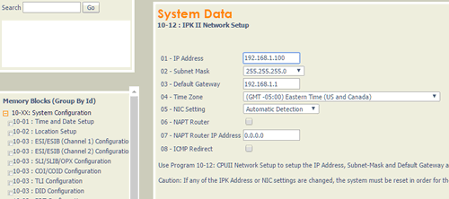 Network Settings