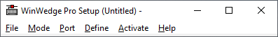 WinWedge features overview