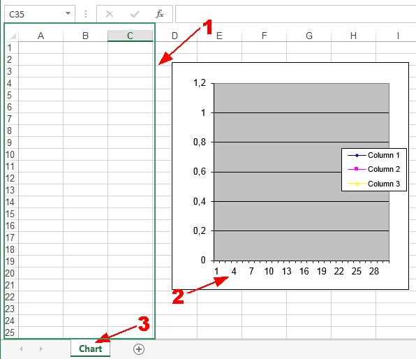 Real Time Chart Excel