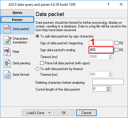 ASCII Data Parser