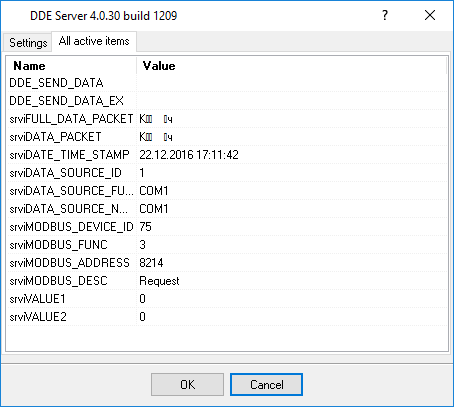 Selecting the data export module