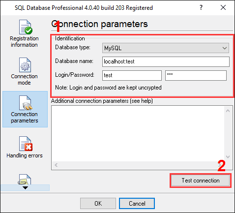 Export to MySQL