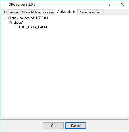 OPC server clients