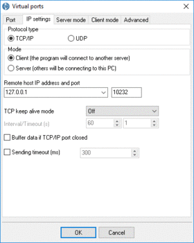 IP settings