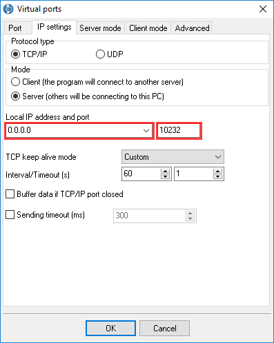 Network connection on the first computer