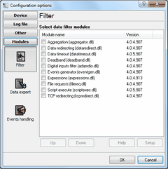 Data filter plugins